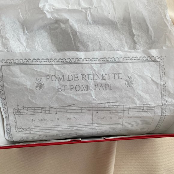 Pom d'Api "Daisy Baby" beige ballet flats, size 29. Fits like a US kids size 12. - Picture 7 of 9